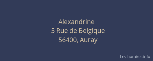 Alexandrine