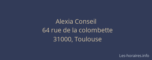 Alexia Conseil