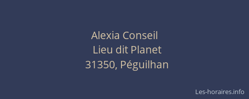 Alexia Conseil
