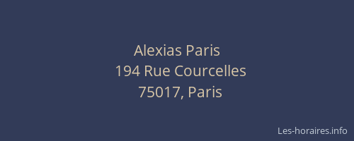 Alexias Paris