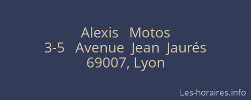 Alexis   Motos