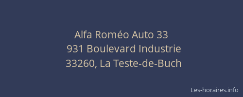Alfa Roméo Auto 33