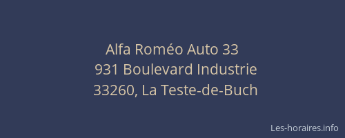 Alfa Rom&eacute;o Auto 33