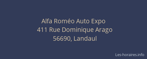 Alfa Rom&eacute;o Auto Expo