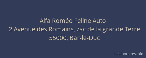 Alfa Roméo Feline Auto