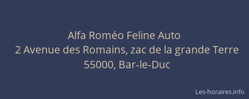 Alfa Rom&eacute;o Feline Auto