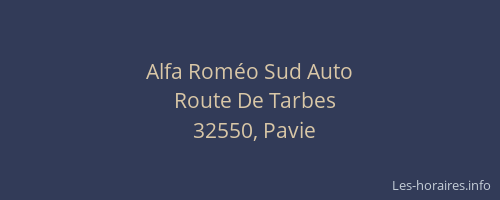 Alfa Rom&eacute;o Sud Auto