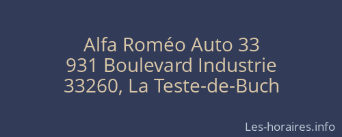 Alfa Roméo Auto 33