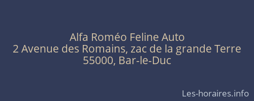 Alfa Roméo Feline Auto
