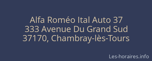 Alfa Roméo Ital Auto 37