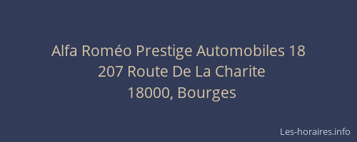 Alfa Roméo Prestige Automobiles 18