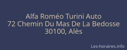 Alfa Roméo Turini Auto