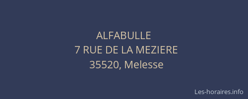 ALFABULLE