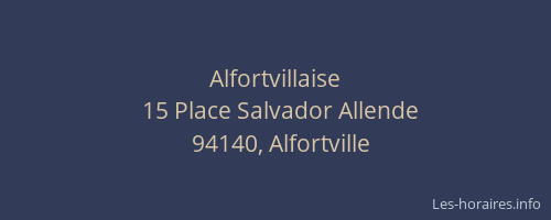 Alfortvillaise