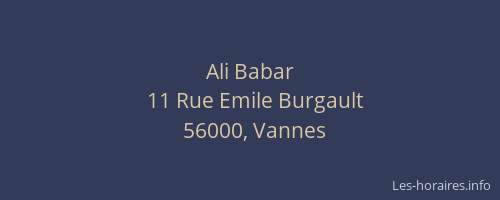 Ali Babar