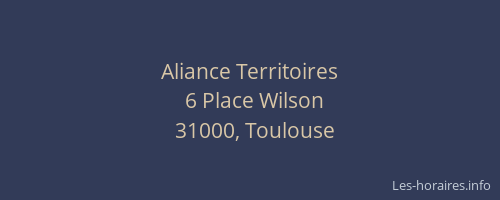 Aliance Territoires