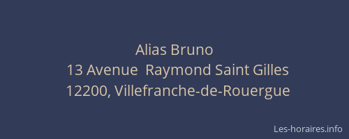Alias Bruno