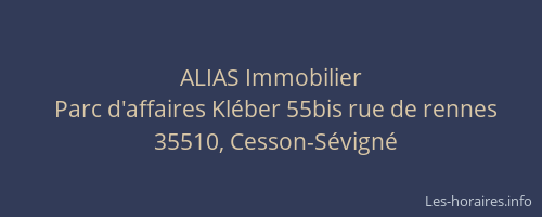 ALIAS Immobilier