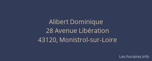 Alibert Dominique