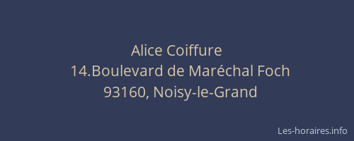 Alice Coiffure