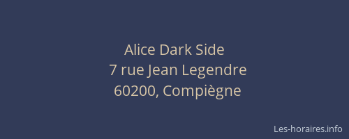 Alice Dark Side