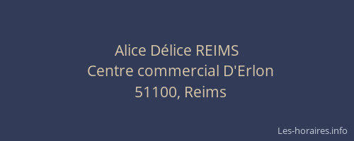 Alice Délice REIMS