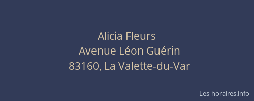 Alicia Fleurs