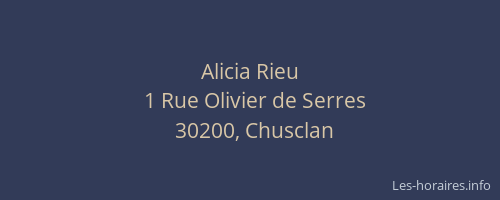 Alicia Rieu