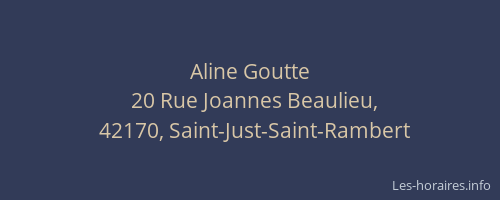 Aline Goutte