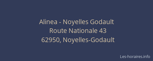 Alinea - Noyelles Godault