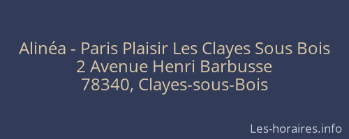 Alinéa - Paris Plaisir Les Clayes Sous Bois