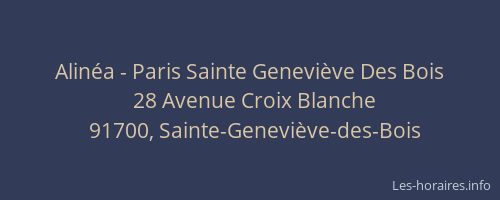 Alinéa - Paris Sainte Geneviève Des Bois