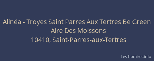 Alinéa - Troyes Saint Parres Aux Tertres Be Green
