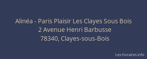 Alinéa - Paris Plaisir Les Clayes Sous Bois