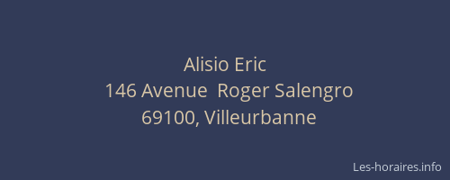 Alisio Eric