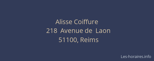 Alisse Coiffure