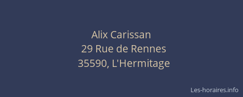 Alix Carissan