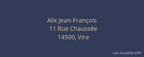 Alix Jean-François