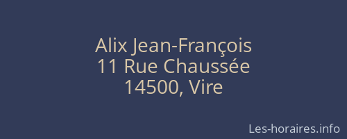 Alix Jean-François