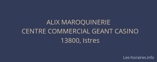 ALIX MAROQUINERIE