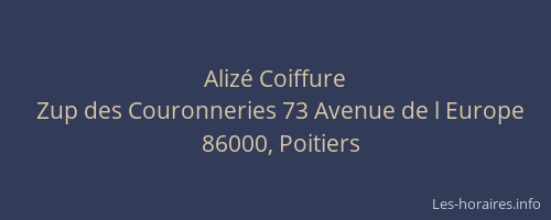 Alizé Coiffure