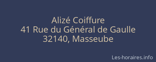 Alizé Coiffure