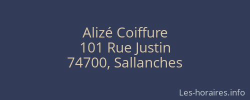 Alizé Coiffure