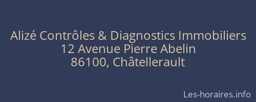 Alizé Contrôles & Diagnostics Immobiliers