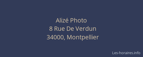 Alizé Photo