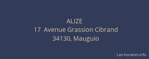 ALIZE