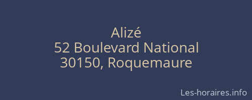 Alizé