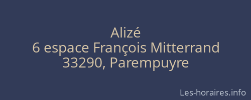 Alizé