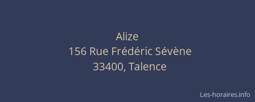 Alize