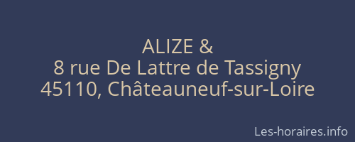 ALIZE &